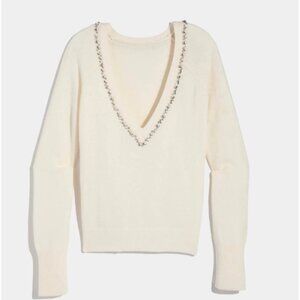 NWT Vineyard Vines Rhinestone Embellished Holiday Sweater Sz. SM